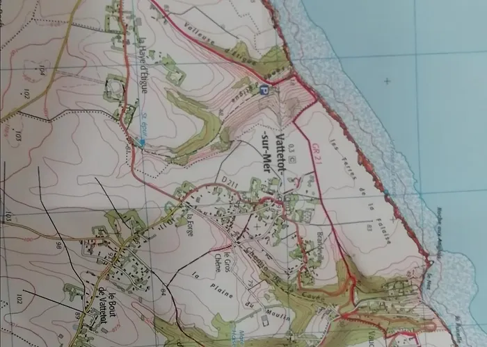 2 Pers Jardin Parking A Sur Mer, Le De L'albatre