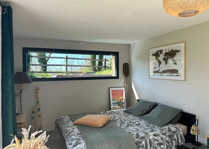 Σπίτι διακοπών 2 Pers Jardin Parking A Sur Mer, Le De L'albatre *