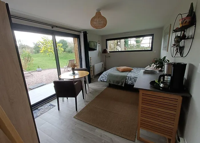 2 Pers Jardin Parking A Sur Mer, Le De L'albatre * Vattetot-sur-Mer