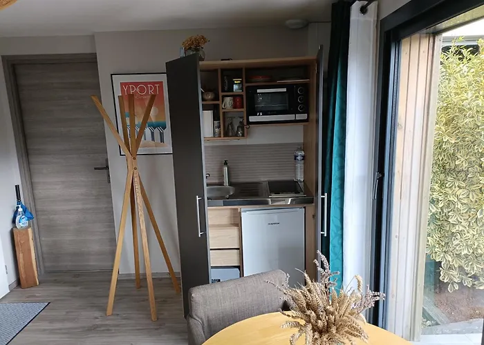 Σπίτι διακοπών 2 Pers Jardin Parking A Sur Mer, Le De L'albatre Vattetot-sur-Mer